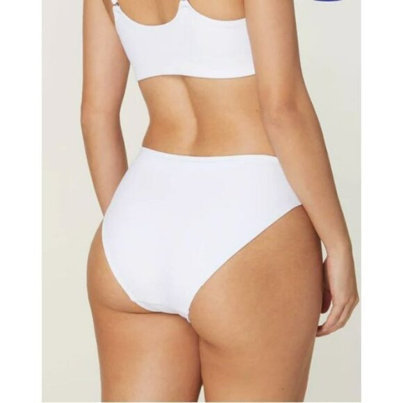 Andie The Bikini‎ Bottom White XXL - Picture 4 of 8